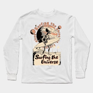 Alien surfing 88061 Long Sleeve T-Shirt